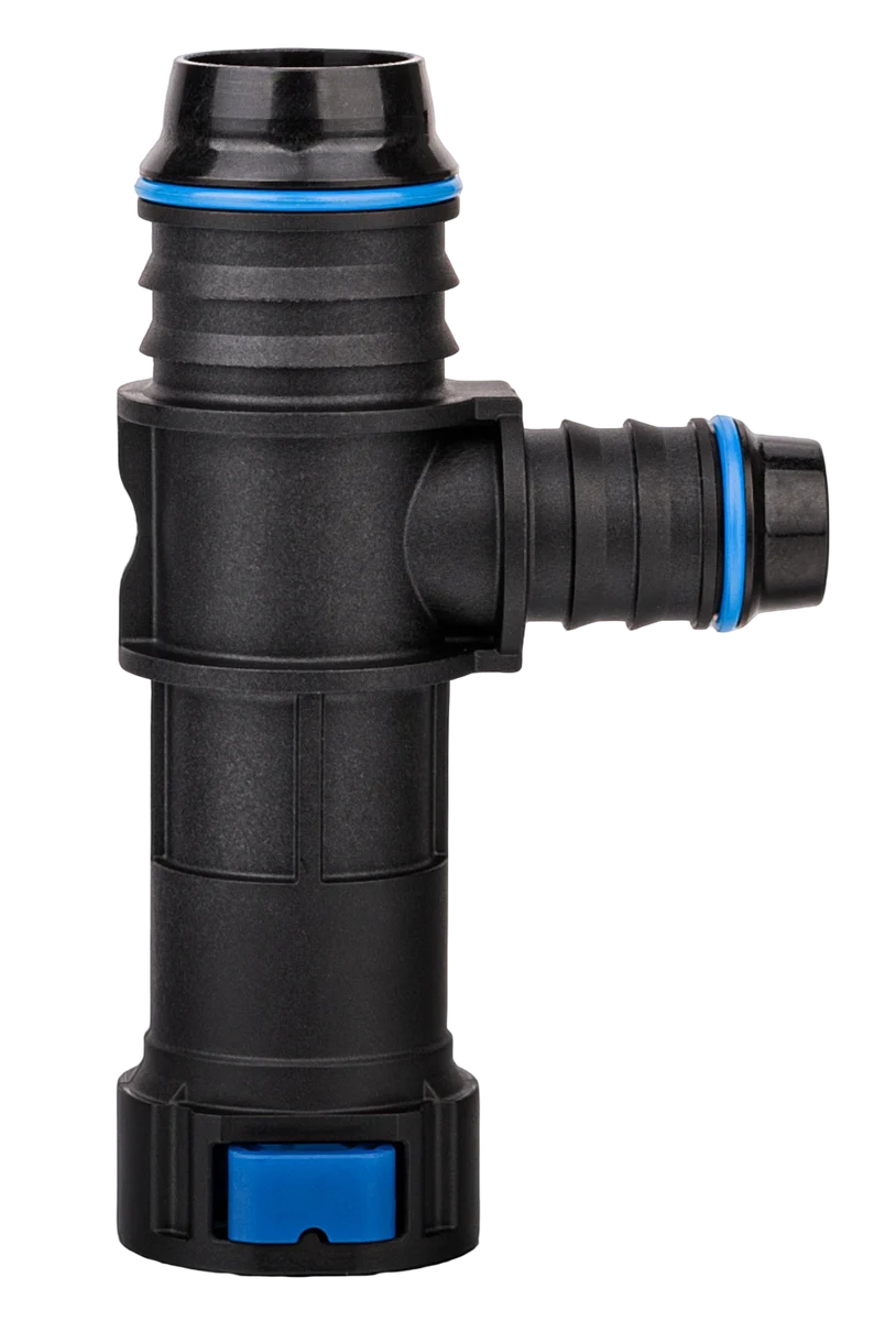 SAE 15.82 Shut-off Valve - 3 WAY - Ø25X2mm - Ø16X1mm