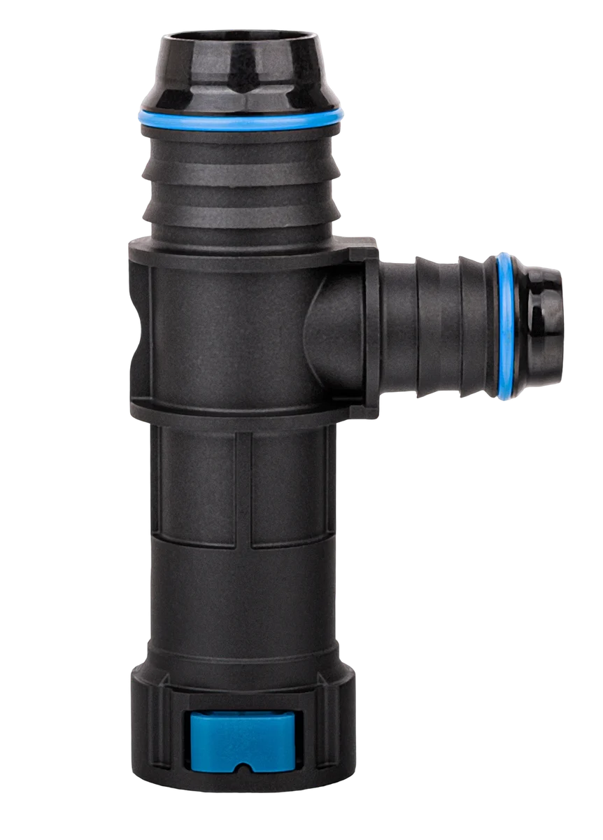 SAE 15.82 Shut-off Valve - 3 WAY - Ø24X1.5mm - Ø17X1mm