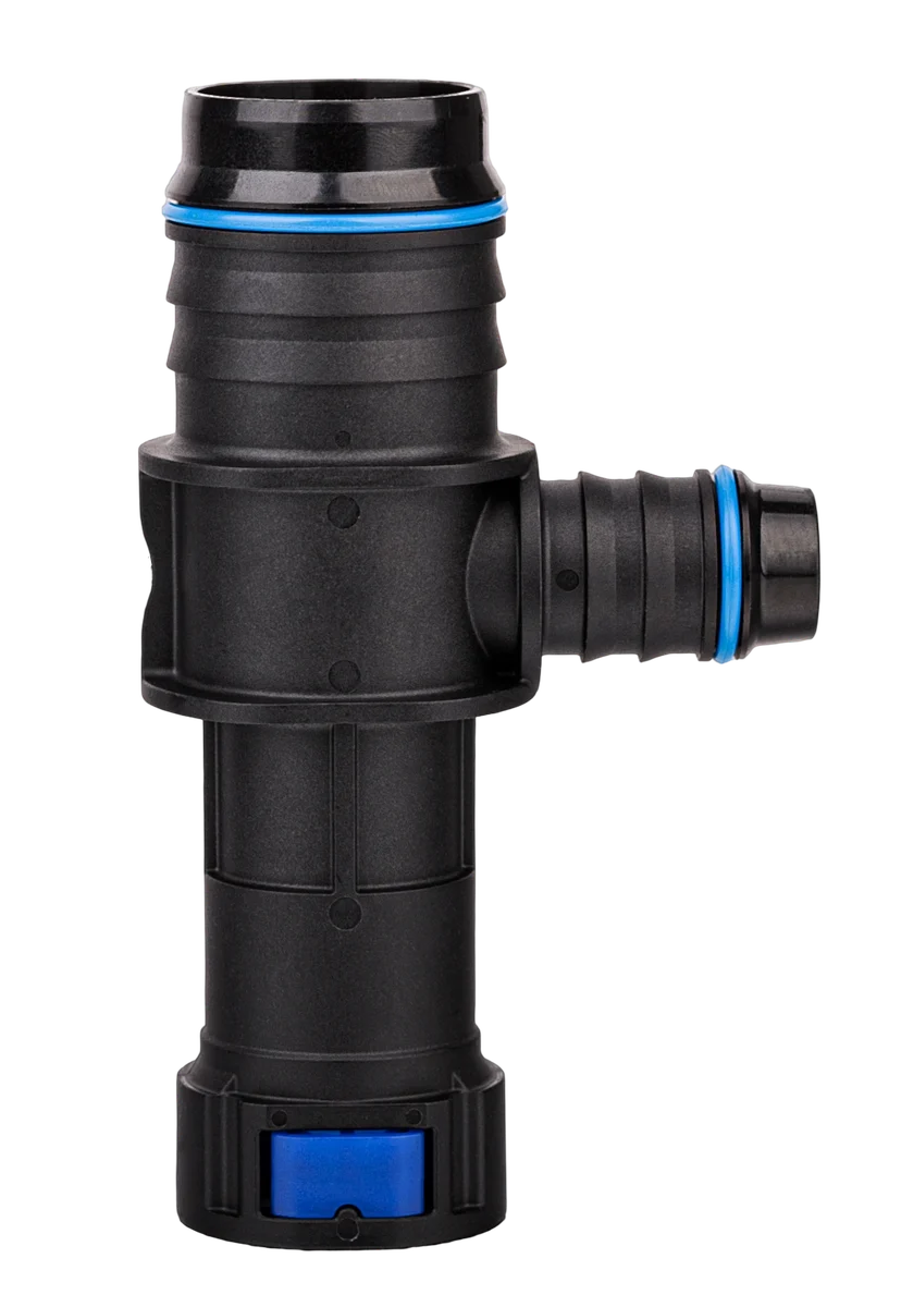 SAE 15.82 Shut-off Valve - 3 WAY - Ø28X1.5mm - Ø16X1mm
