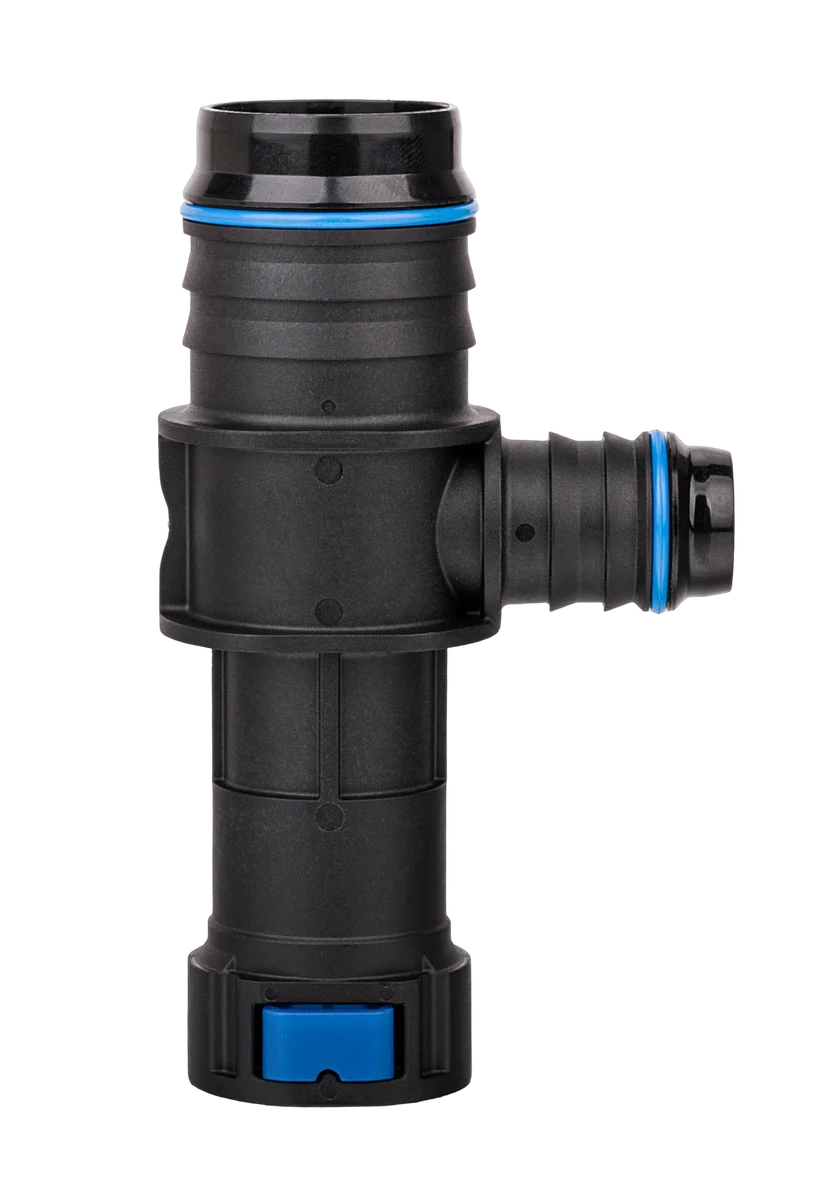 SAE 15.82 Shut-off Valve - 3 WAY - Ø28X1.5mm - Ø17X1mm